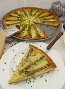 Spargelquiche by Dr. Alexa Iwan