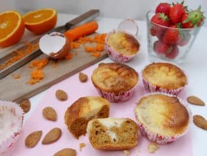 Karotten-Käsekuchen-Muffins by Dr. Alexa Iwan