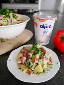 Kartoffelsalat vegan mit Alp Ohne Zucker