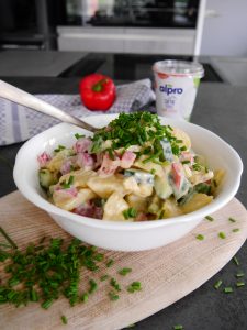 Kartoffelslat mit veganem Dressing